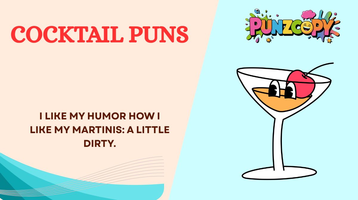 Cocktail Puns