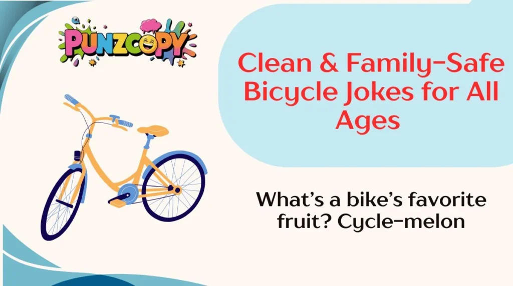 Clean & Family-Safe Bicycle Jokes for All Ages
