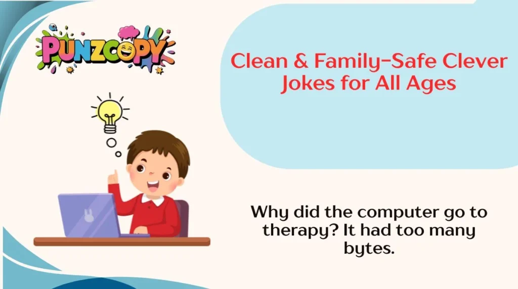 Clean & Family-Safe Clever Jokes for All Ages