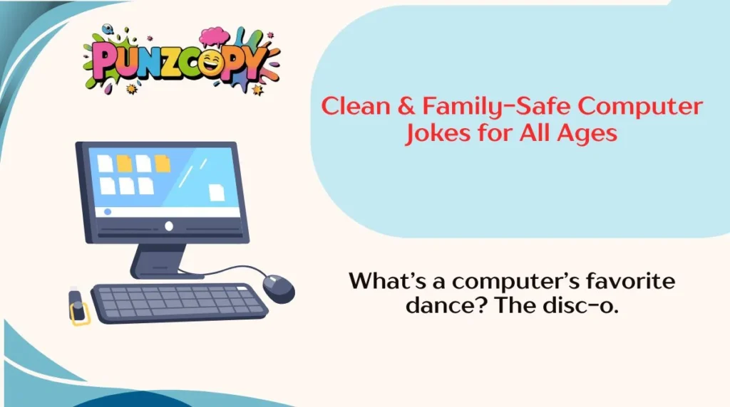 Clean & Family-Safe Computer Jokes for All Ages