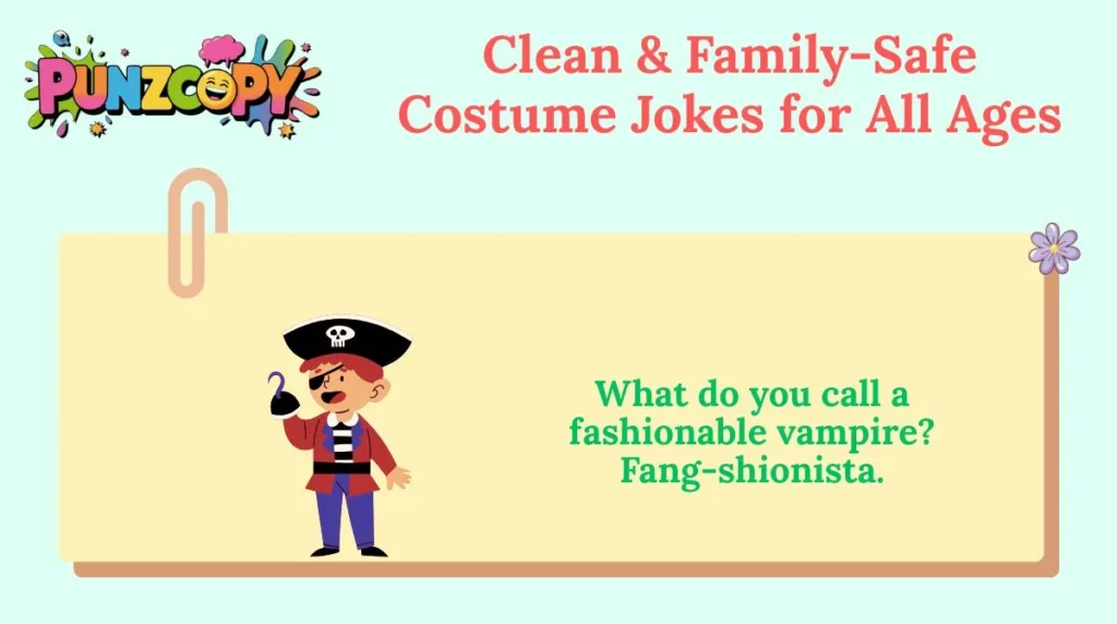 Clean & Family-Safe Costume Jokes for All Ages