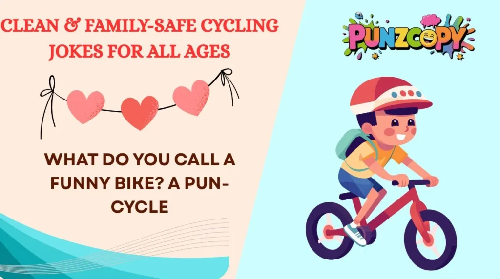 Clean & Family-Safe Cycling Jokes for All Ages