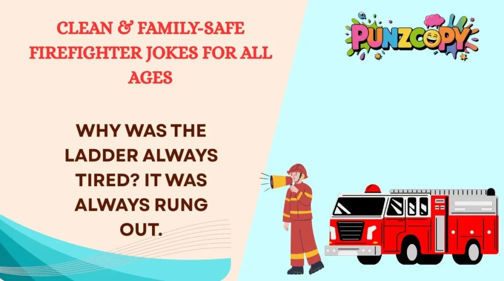 Clean & Family-Safe Firefighter Jokes for All Ages