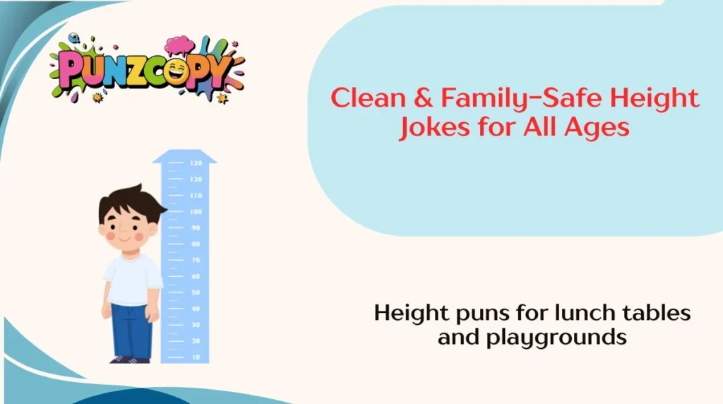 Clean & Family-Safe Height Jokes for All Ages