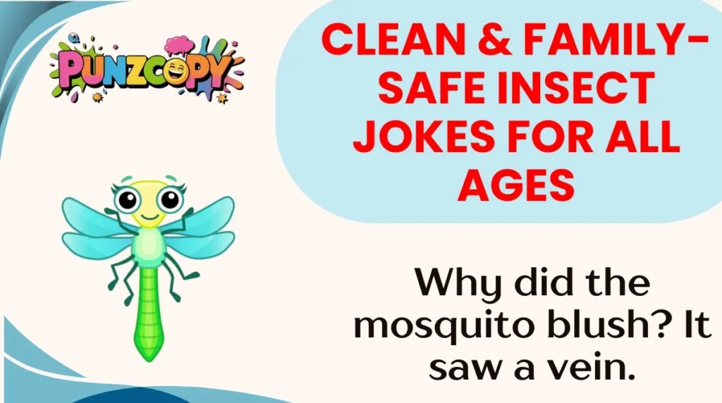 Clean & Family-Safe Insect Jokes for All Ages
