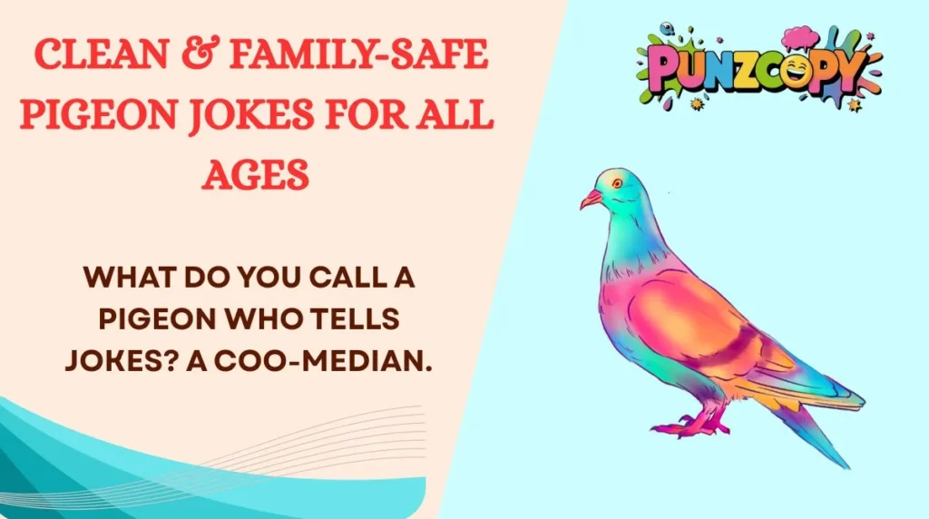 Clean & Family-Safe Pigeon Jokes for All Ages