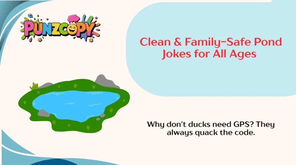Clean & Family-Safe Pond Jokes for All Ages