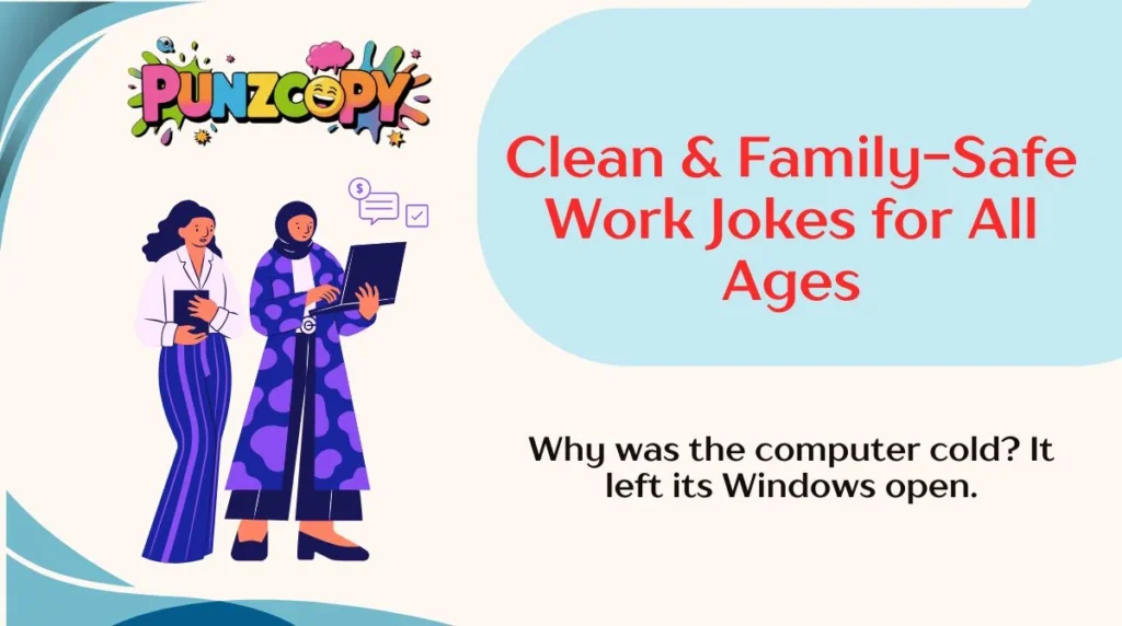 Clean & Family-Safe Work Jokes for All Ages