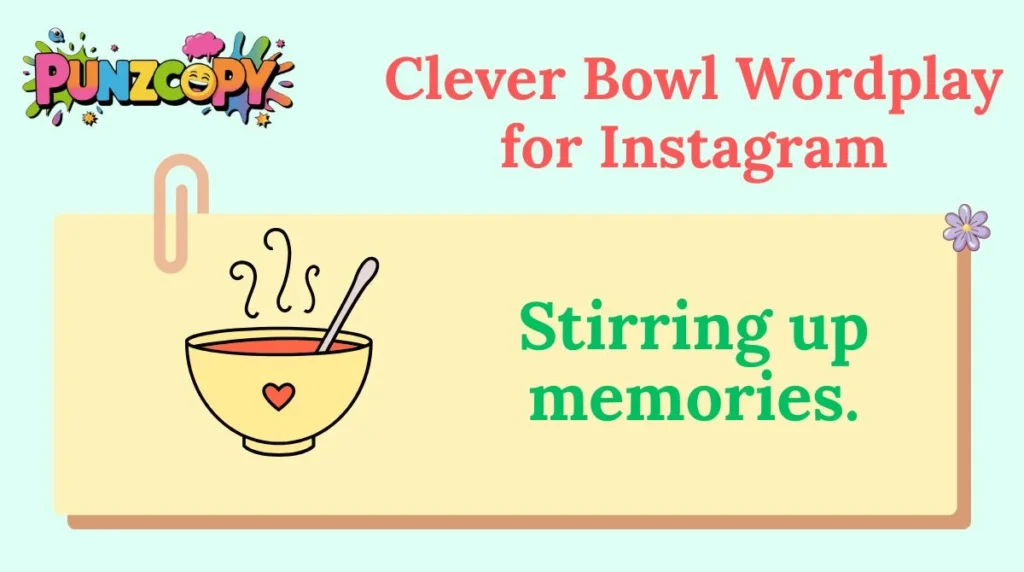 Clever Bowl Wordplay for Instagram