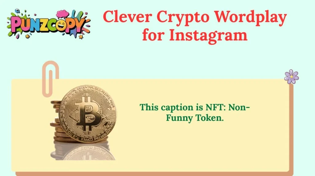 Clever Crypto Wordplay for Instagram