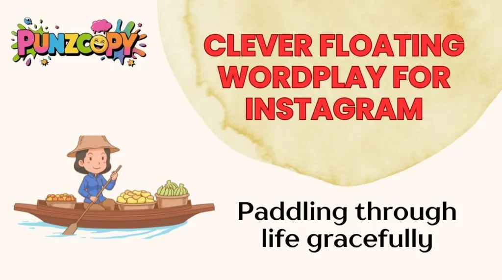 Clever Floating Wordplay for Instagram