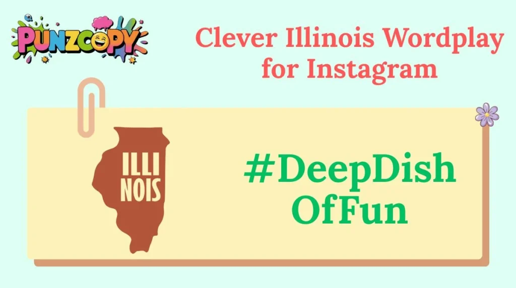 Clever Illinois Wordplay for Instagram