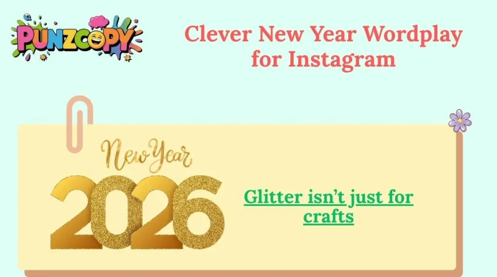 Clever New Year Wordplay for Instagram
