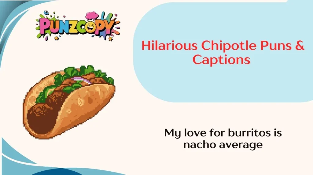 Hilarious Chipotle Puns & Captions