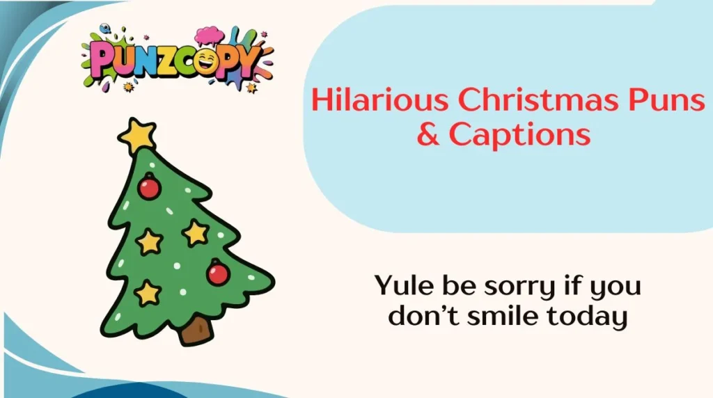 Hilarious Christmas Puns & Captions