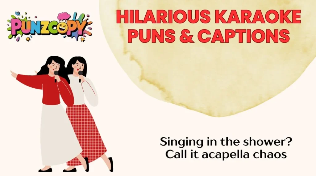 Hilarious Karaoke Puns & Captions
