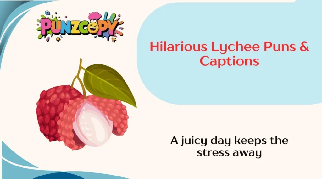 Hilarious Lychee Puns & Captions