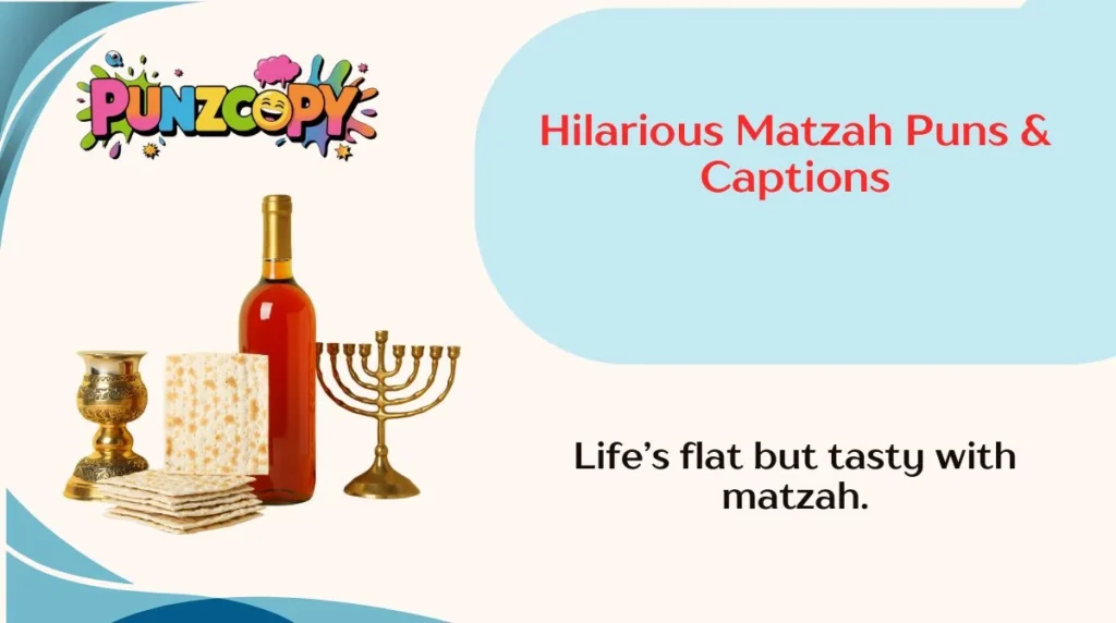 Hilarious Matzah Puns & Captions