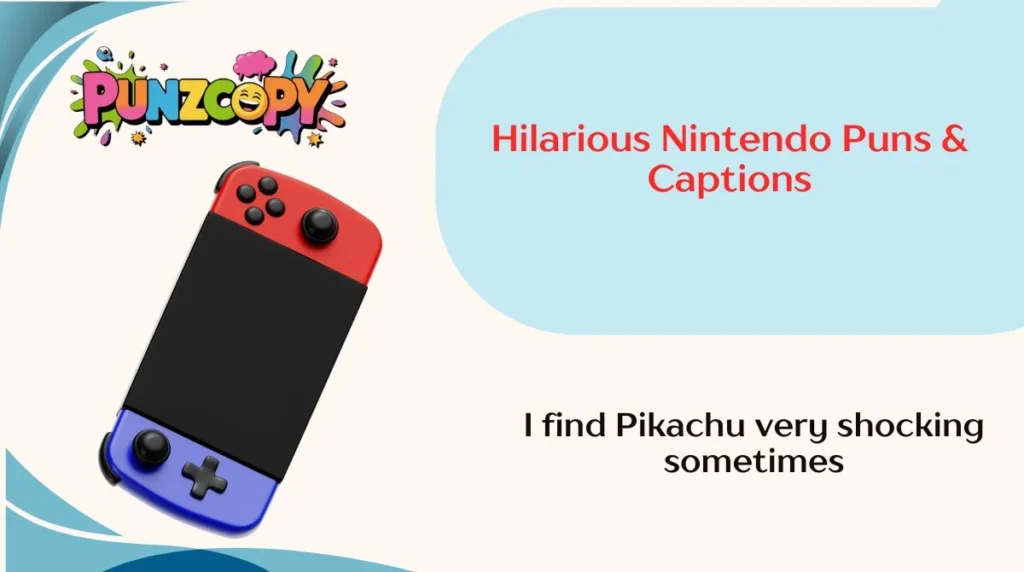Hilarious Nintendo Puns & Captions