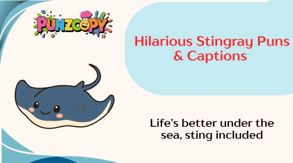 Hilarious Stingray Puns & Captions