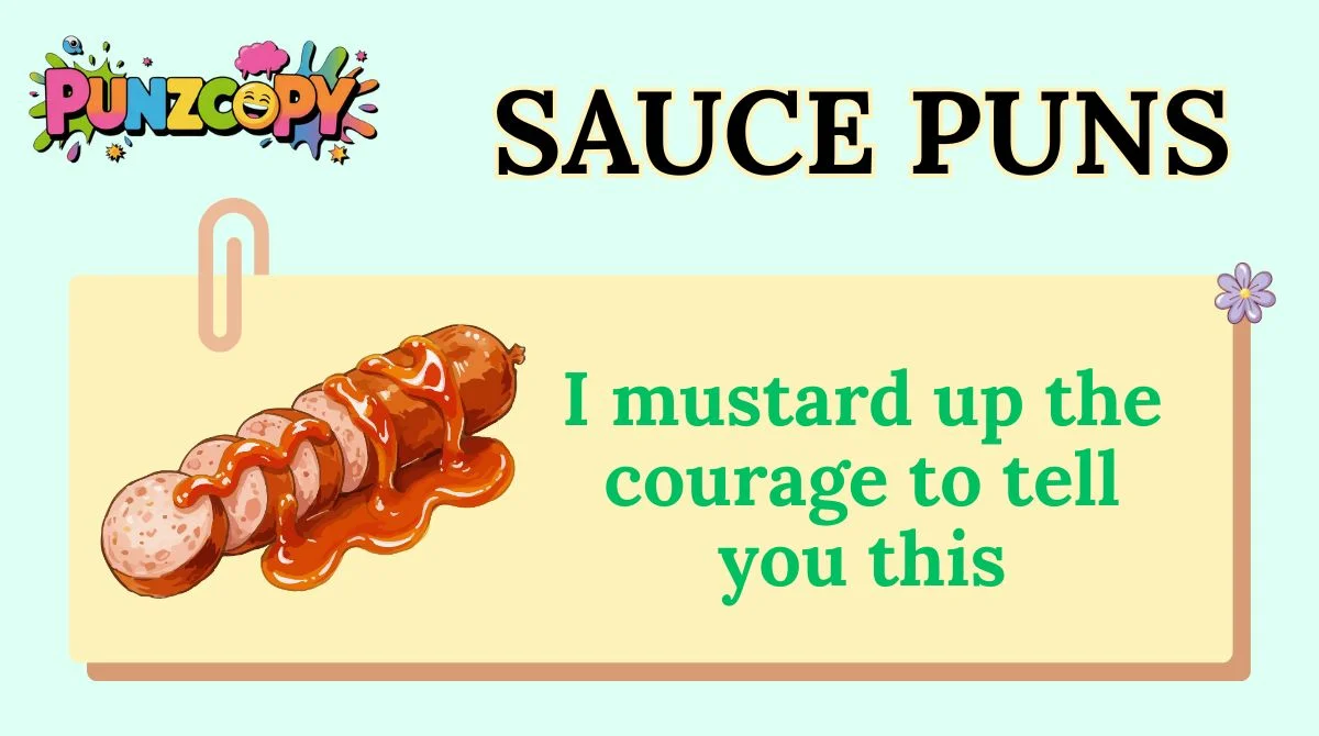 Sauce Puns