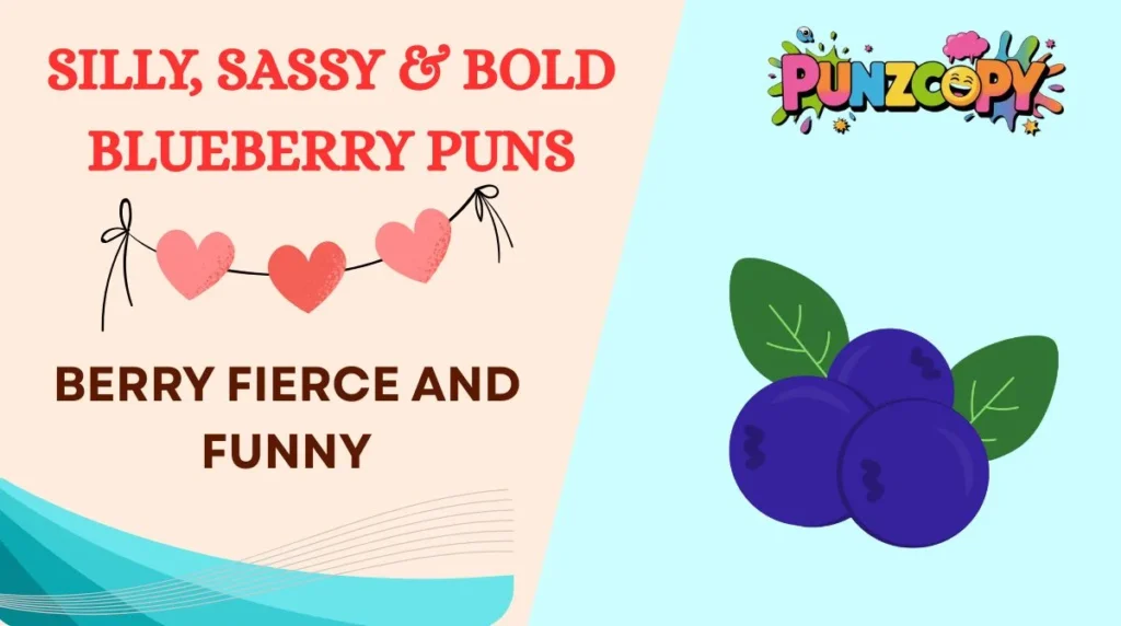 Silly, Sassy & Bold Blueberry Puns