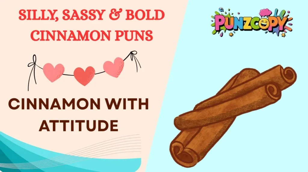 Silly, Sassy & Bold Cinnamon Puns