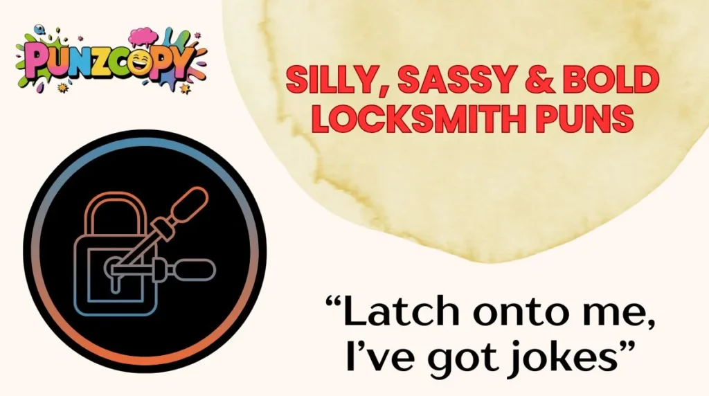 Silly, Sassy & Bold Locksmith Puns