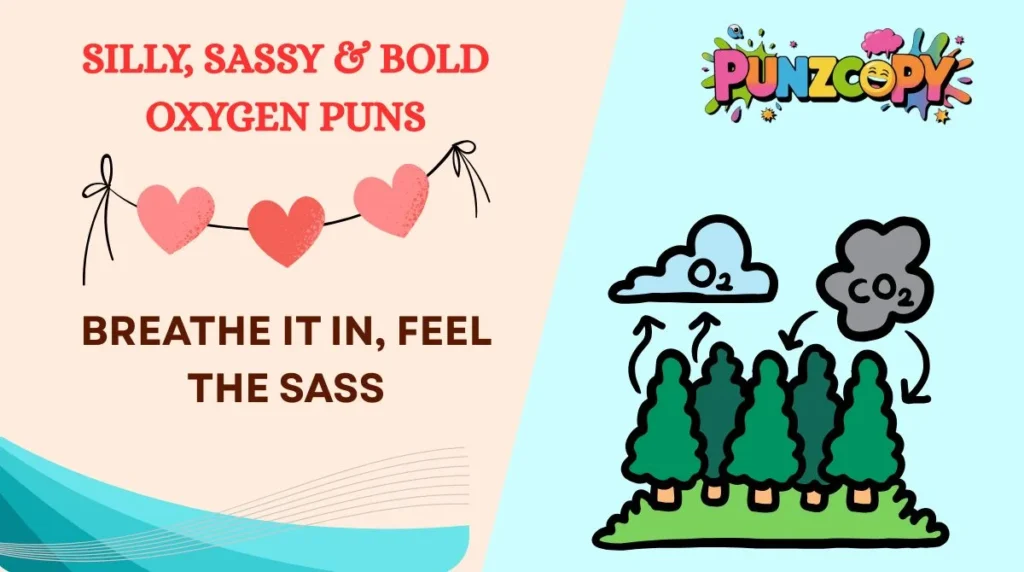 Silly, Sassy & Bold Oxygen Puns
