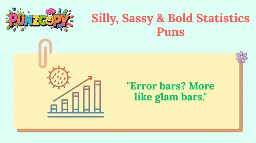 Silly, Sassy & Bold Statistics Puns
