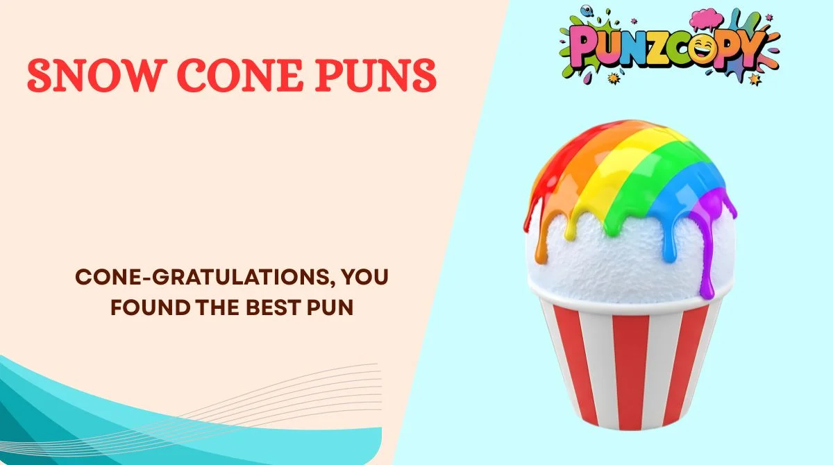 Snow Cone Puns