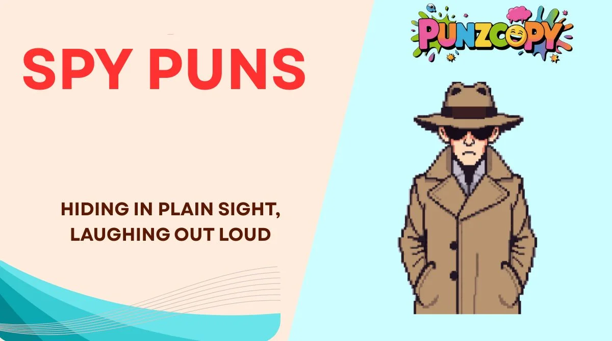 Spy Puns