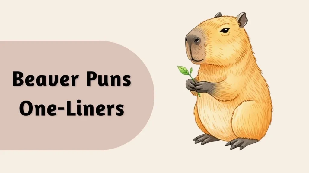 Beaver Puns One-Liners
