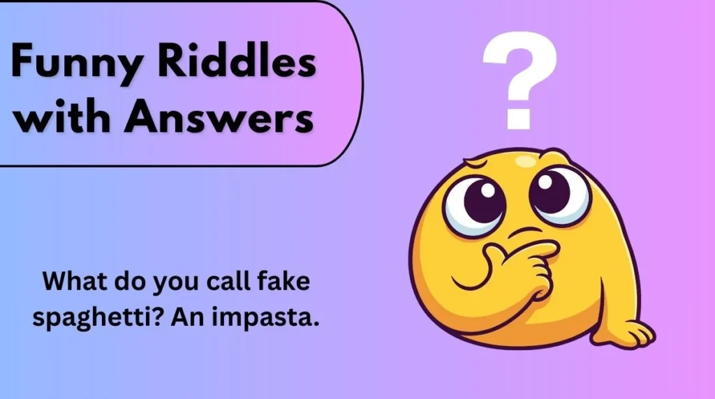 Funny Riddles with Answers
