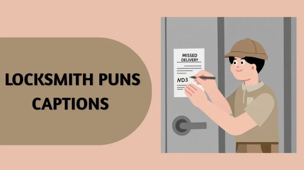 Locksmith Puns Captions