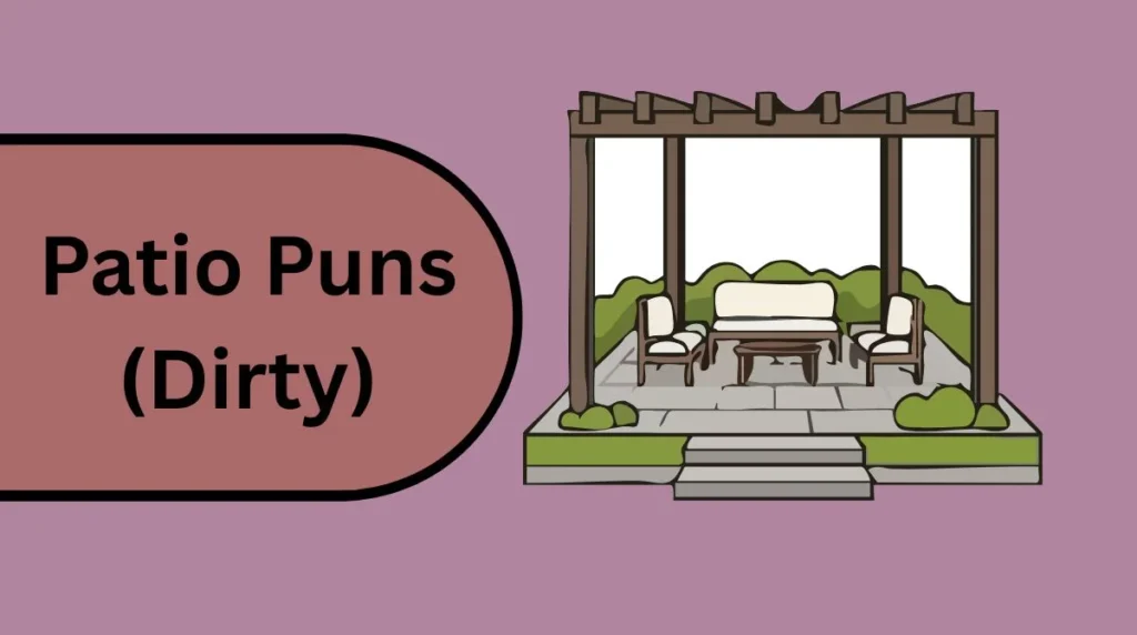 Patio Puns (Dirty)