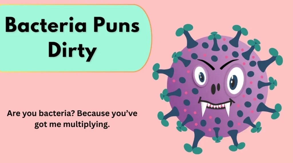 Bacteria Puns Dirty
