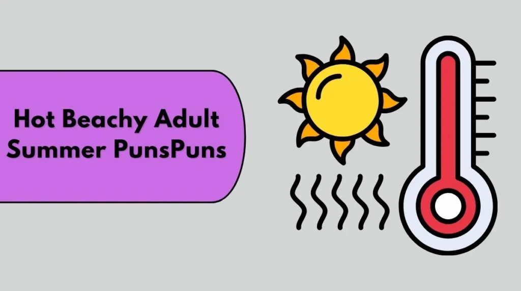 Beachy Adult Summer Puns