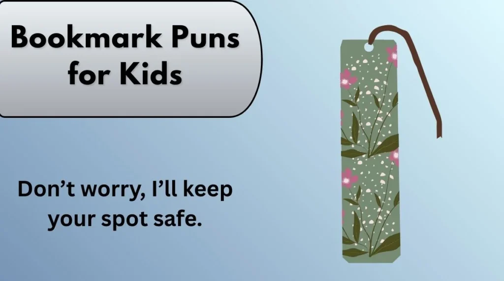 Bookmark Puns for Kids