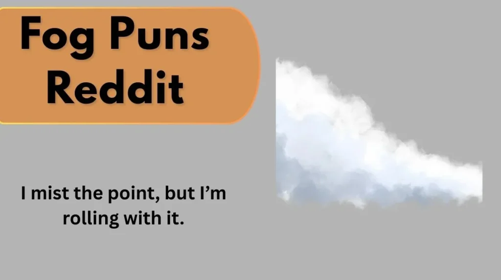 Fog Puns Reddit