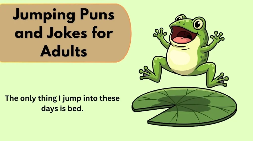 Jumping Puns and Jokes for Adults