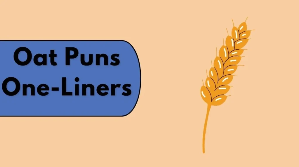 Oat Puns One-Liners