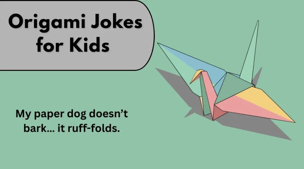 Origami Jokes for Kids