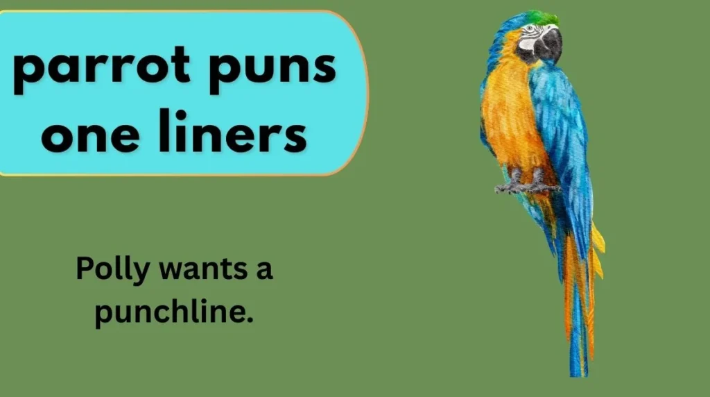 parrot puns one liners