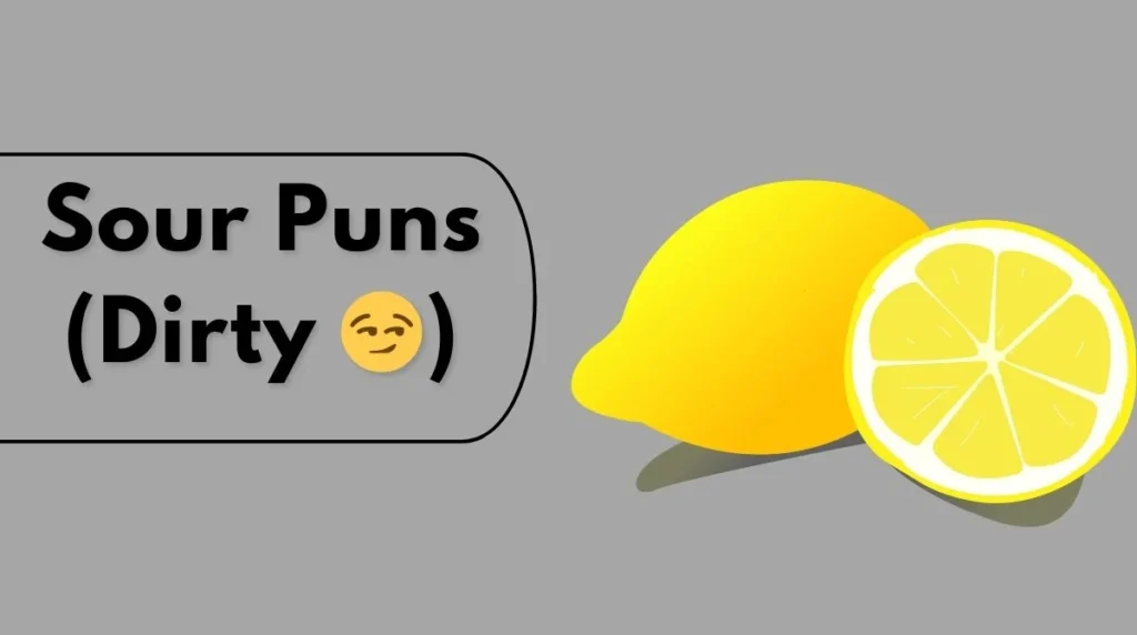Sour Puns (Dirty 😏)