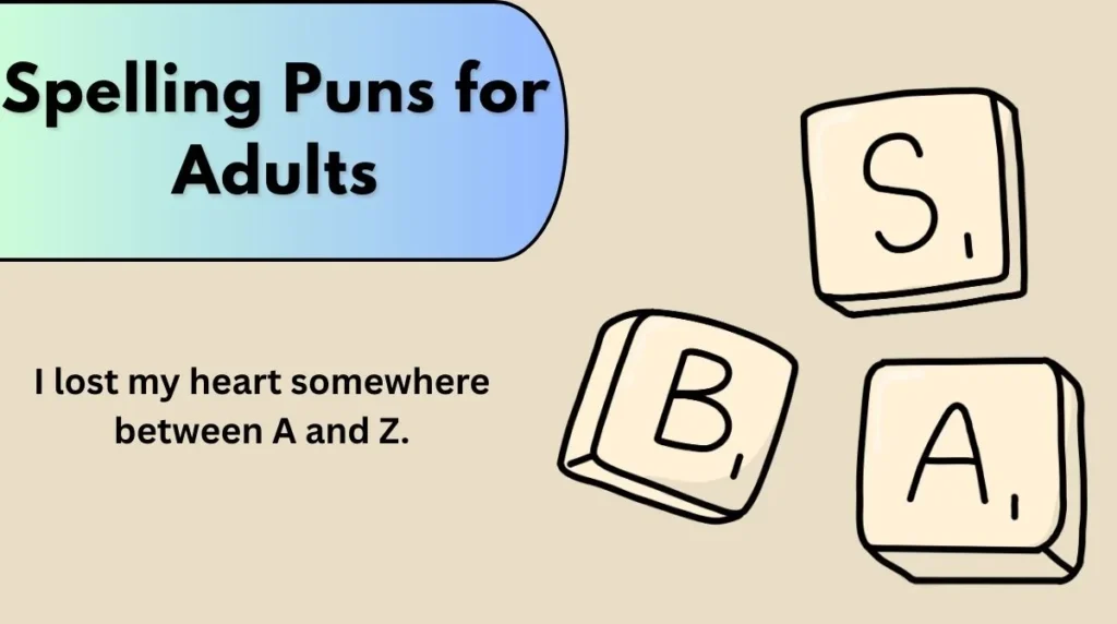 Spelling Puns for Adults