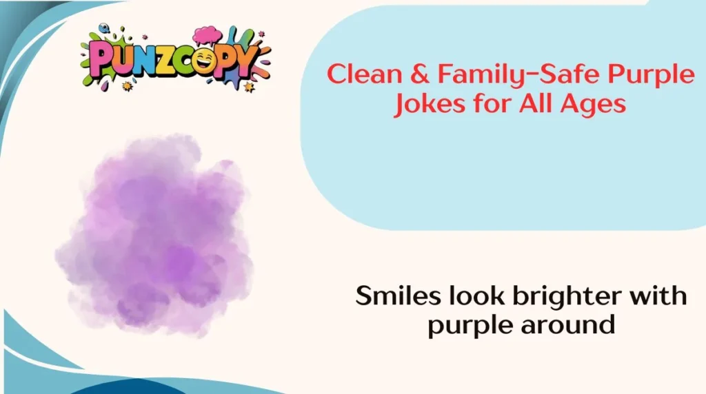 Clean & Family-Safe Purple Jokes for All Ages