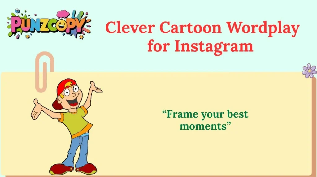 Clever Cartoon Wordplay for Instagram