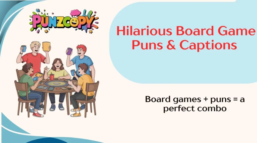 Hilarious Board Game Puns & Captions