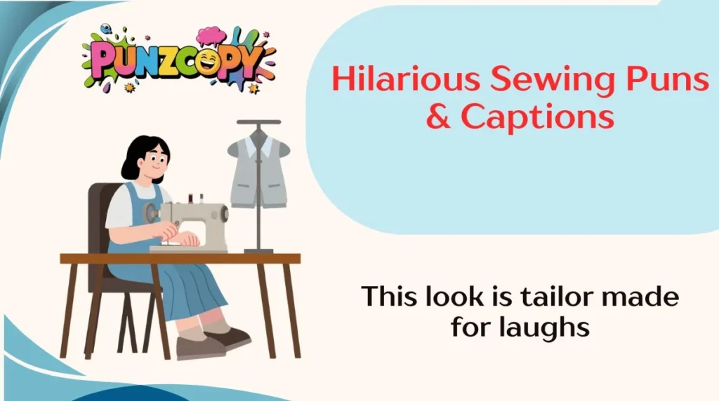 Hilarious Sewing Puns & Captions